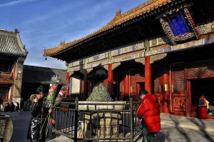 Lama Temple (Yonghe Temple) in Beijing, Tibetan Buddhist monastery